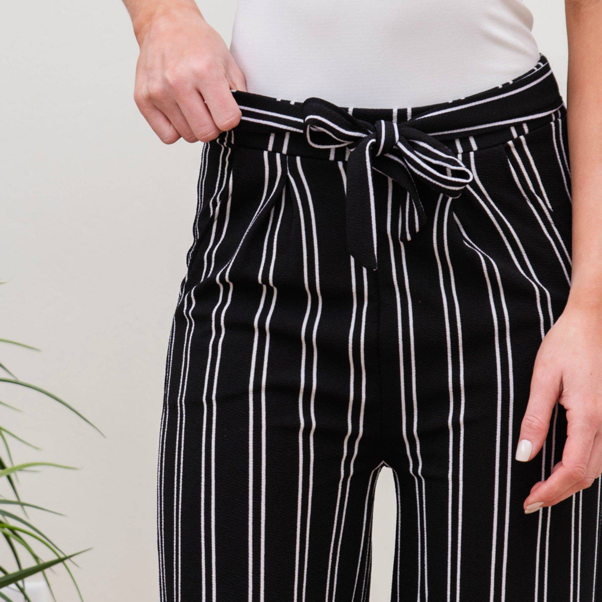 Tie Waist Dress Pant From Truly Contagious