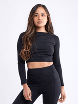 JupiterGear Long-Sleeve Crop Top from Jupiter Gear