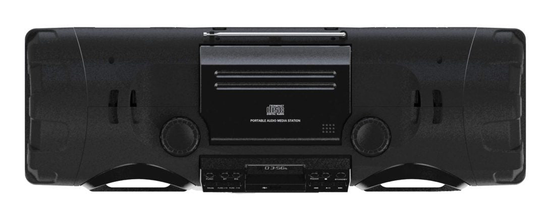 Naxa MP3 & CD Bass Reflex Boombox & PA System with Bluetooth (NPB-262) from Jupiter Gear Home