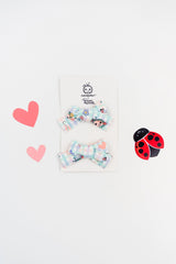 Dream Big Little Co x CoComelon SPRINGTIME MELON DREAM BOW HAIR CLIPS from DREAM BIG LITTLE CO