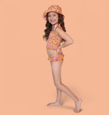 SHELLO SUMMER DREAM SMOCKED TANKINI TWO PIECE SWIM SUIT from DREAM BIG LITTLE CO