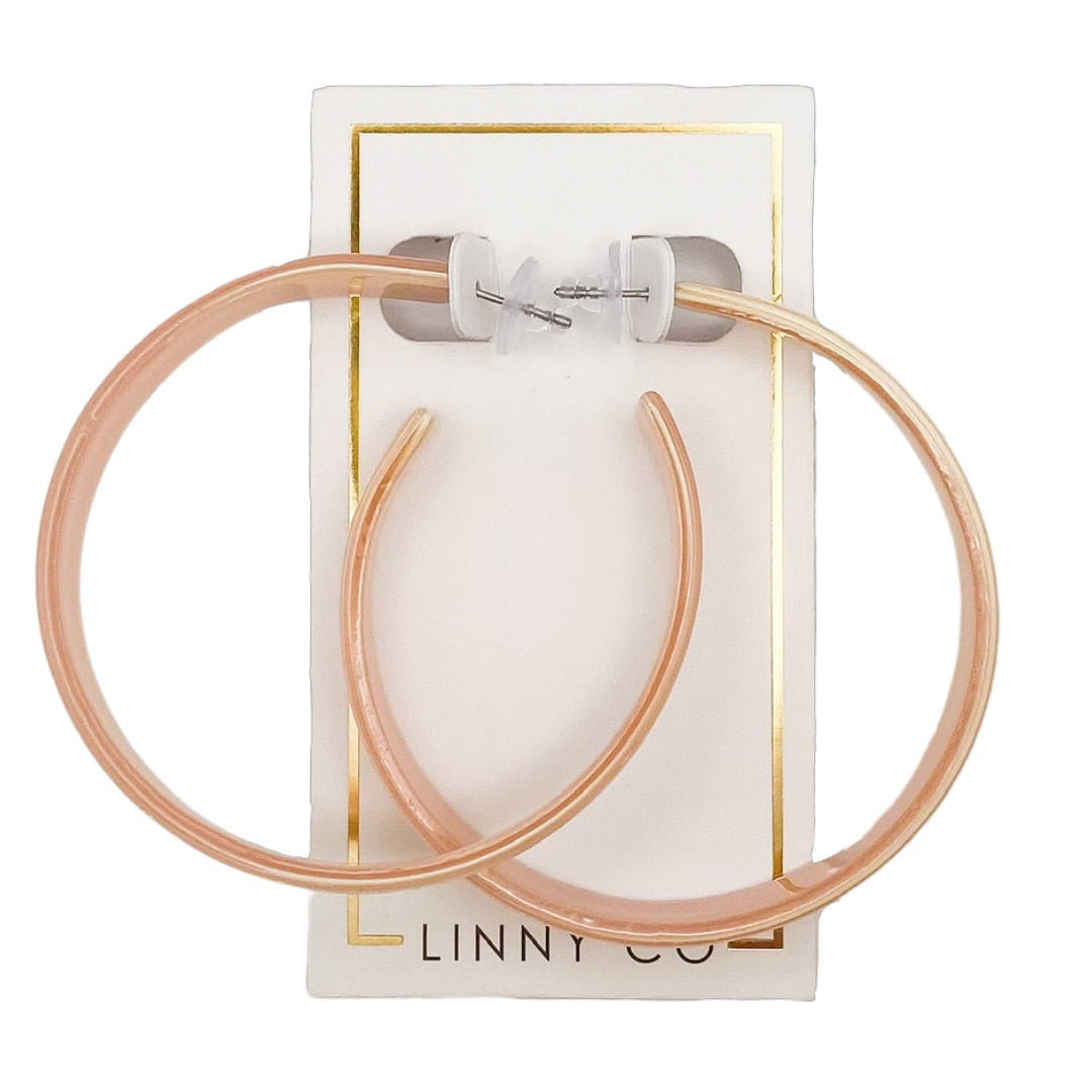 Ashley - Mega - Blush Satin from Shop LINNY CO