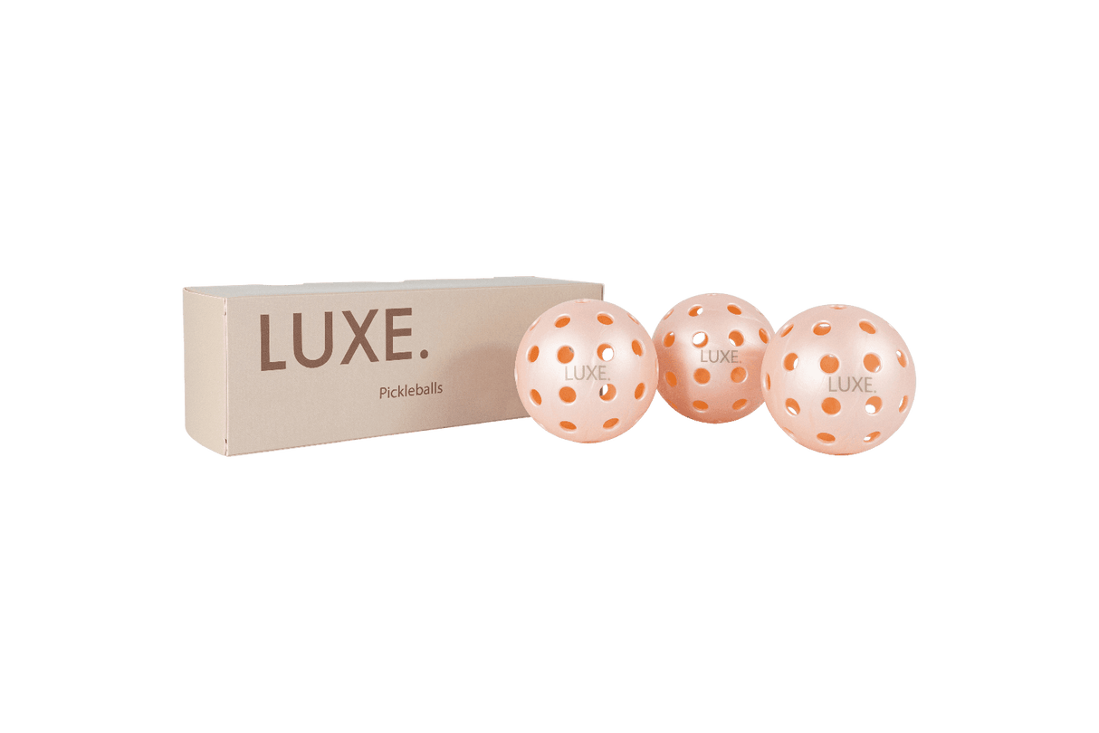 Pink Pickleballs - Pack of 3 from LUXE Pickleball