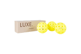 Lemon Pickleballs - Pack of 3 from LUXE Pickleball
