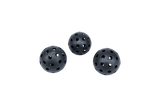 Black Pickleballs - Pack of 3 from LUXE Pickleball