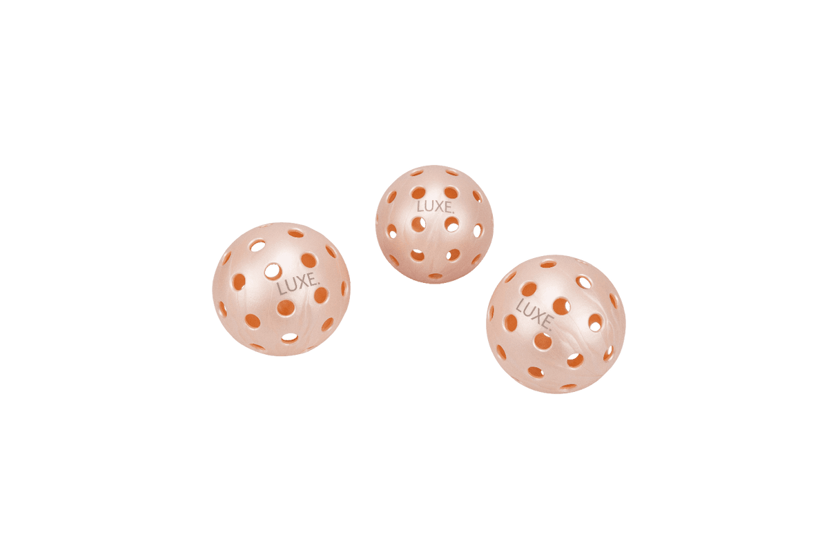 Pink Pickleballs - Pack of 3 from LUXE Pickleball