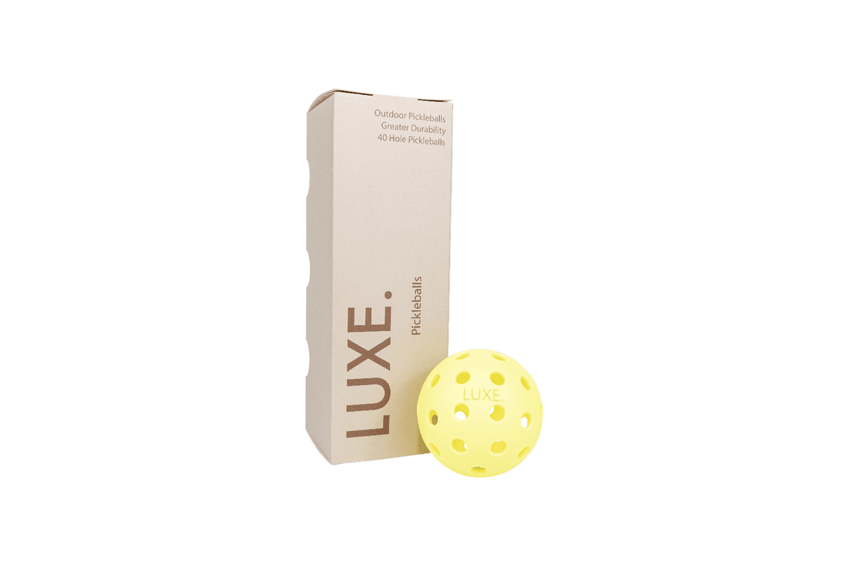 Lemon Pickleballs - Pack of 3 from LUXE Pickleball