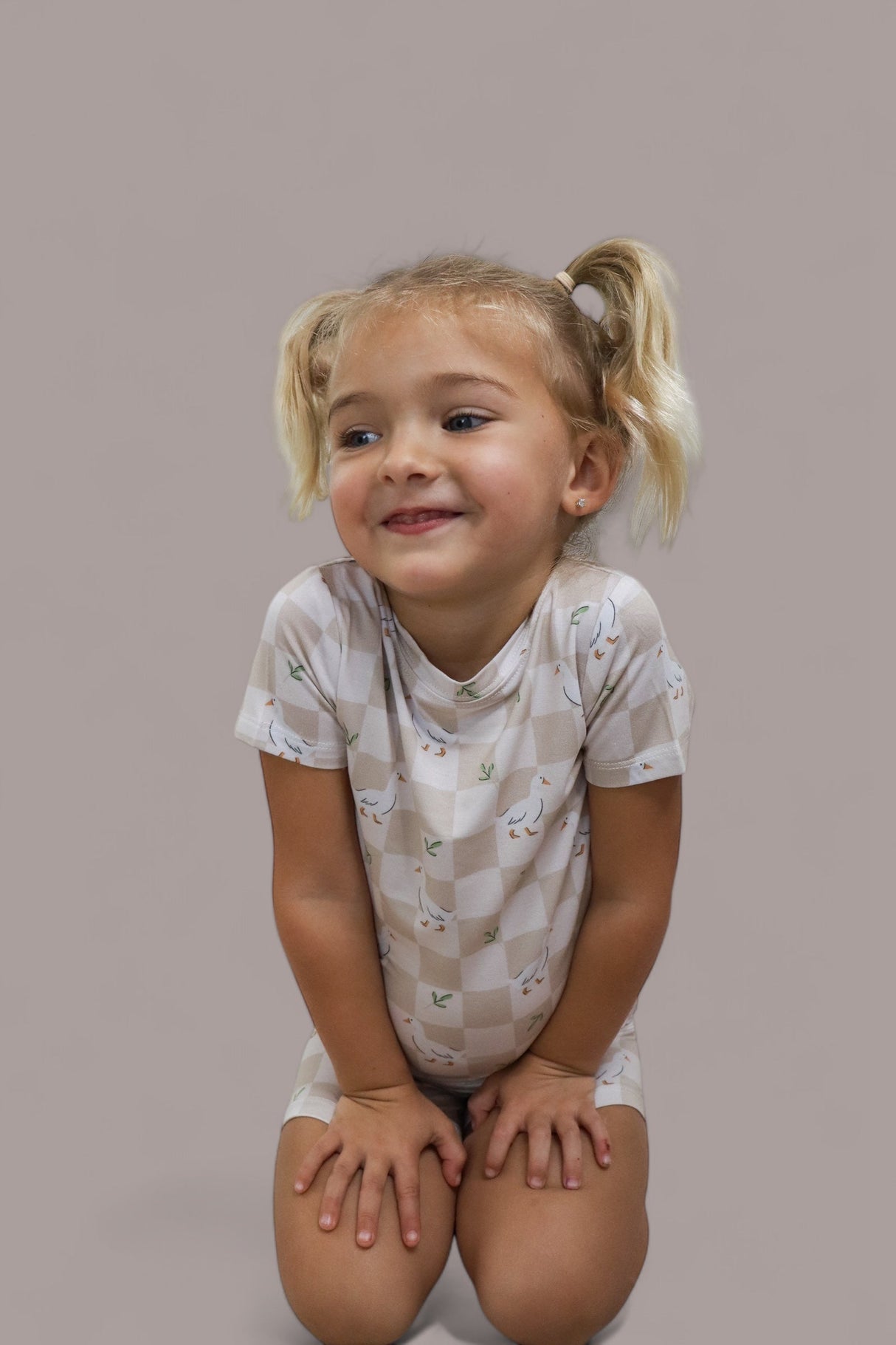 EXCLUSIVE QUACKIN' ALONG DREAM SHORT SET from DREAM BIG LITTLE CO