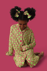 WILD DAISY CHECKERS GIRL'S DREAM GOWN from DREAM BIG LITTLE CO