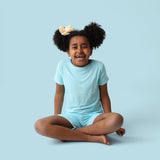 CAPRI BLUE RIB DREAM SHORT SET from DREAM BIG LITTLE CO