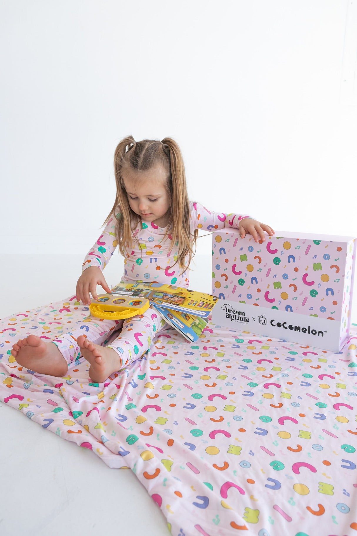 Dream Big Little Co x CoComelon ALPHABET DREAM BLANKET from DREAM BIG LITTLE CO