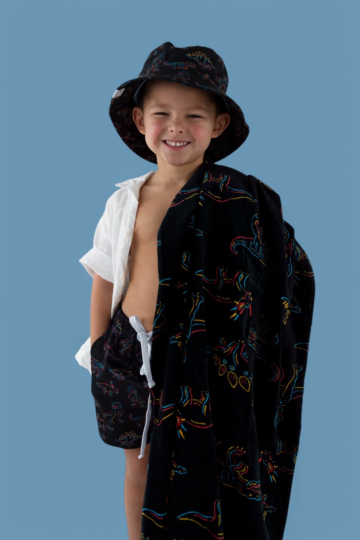 DINOSNORE DREAM BUCKET HAT from DREAM BIG LITTLE CO