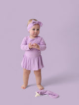 AMETHYST RIB DREAM BODYSUIT DRESS from DREAM BIG LITTLE CO