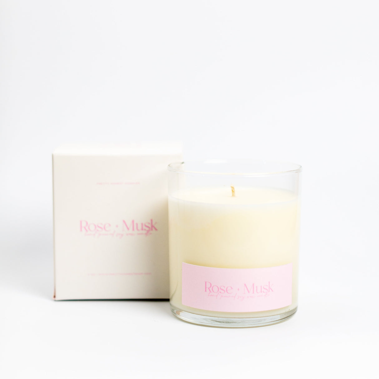 Rose Candle from Pretty Honest Candles