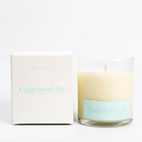 Cedarwood and Iris Candle from Pretty Honest Candles