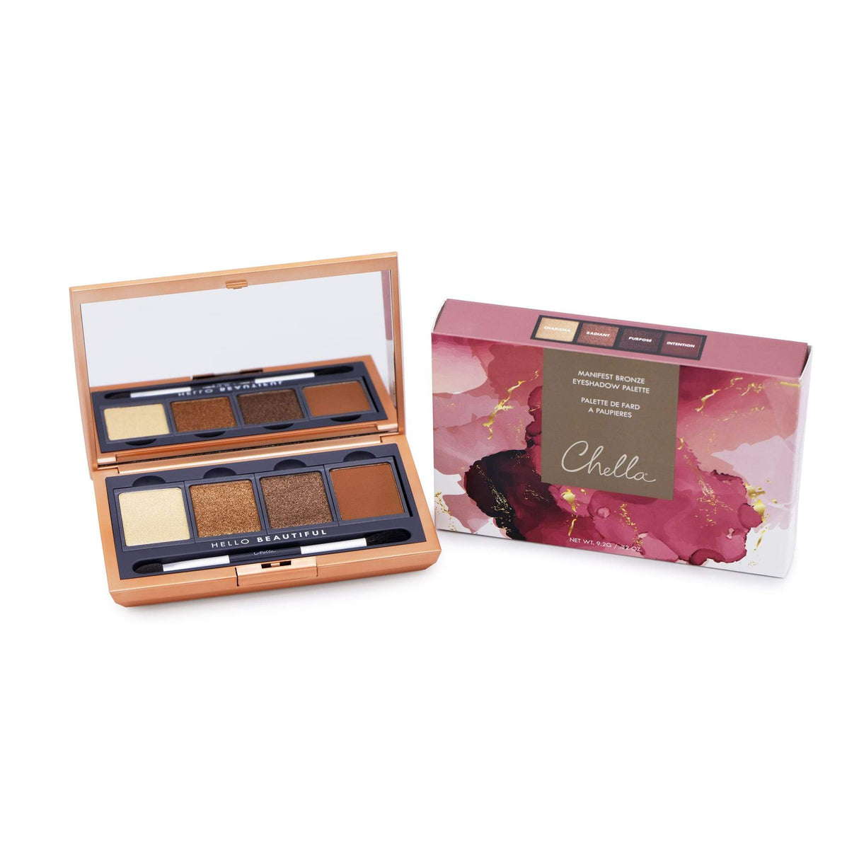 manifest bronze eyeshadow palette from Chella