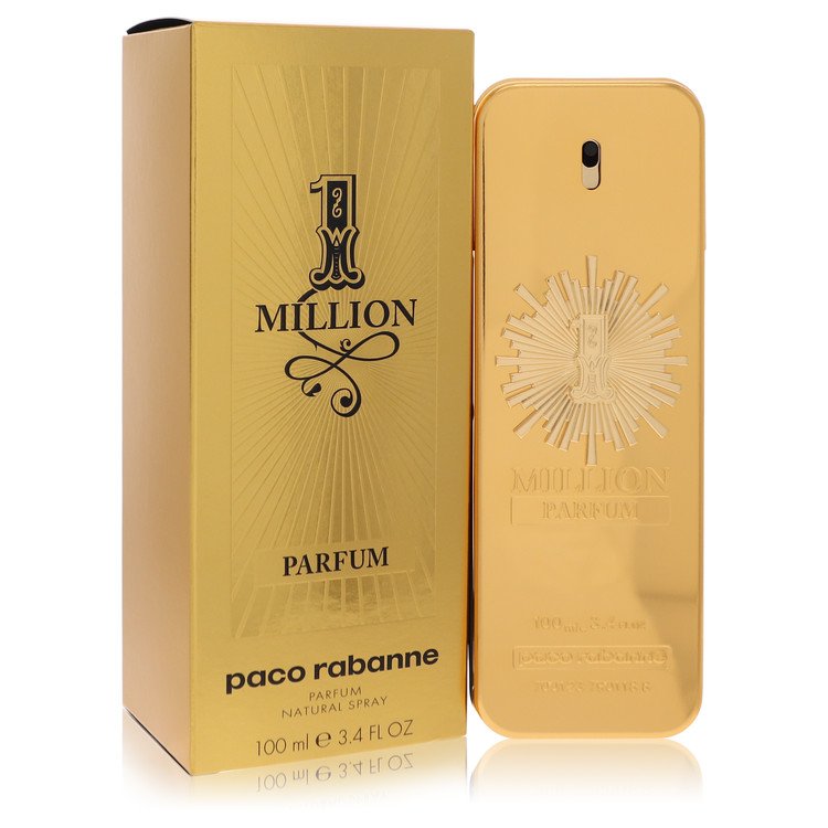 1 Million Parfum by Paco Rabanne Parfum Spray 3.4 oz for Men from Avera Group
