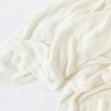 Cozy Earth Cloud Knit Baby Blanket from Cozy Earth