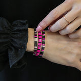 BAD GIRL - 3 Tila Bead Bracelet Stack from Mack & Rex