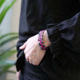 BAD GIRL - 3 Tila Bead Bracelet Stack from Mack & Rex