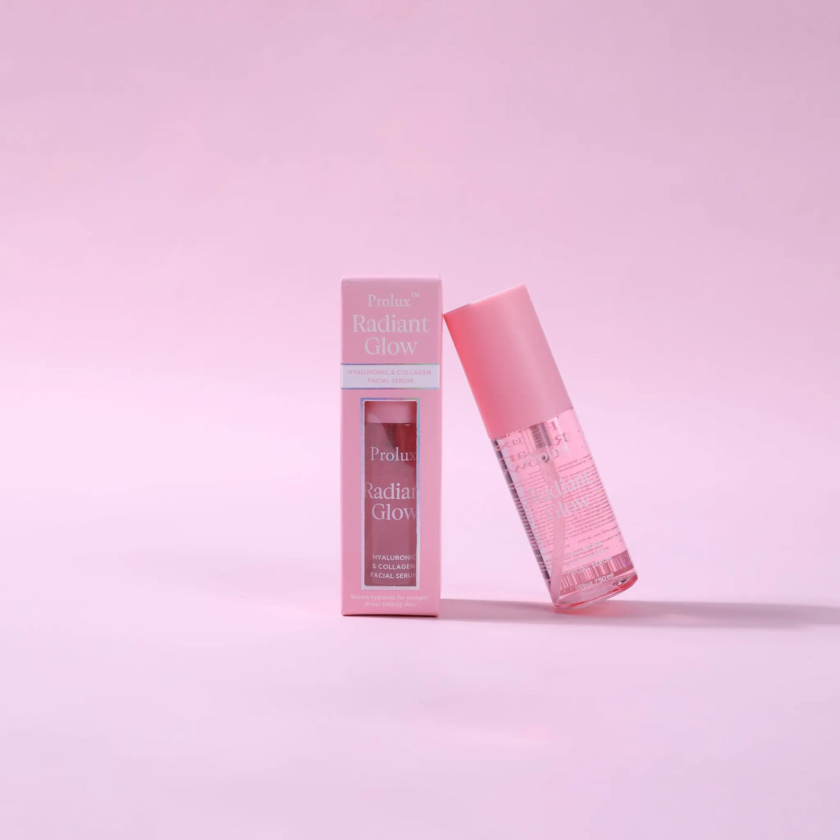 Radiant Glow Hyaluronic & Collagen Facial Serum from Prolux Cosmetics