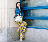 Madison - Beige Trio Croc Vegan Bag from Gunas New York