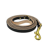 Plain Leather Dog Leashes from Bonne et Filou