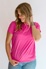 Full Zip Breastfeeding Tee From Movemama