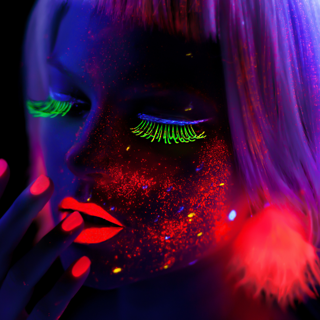 UV Neon Pigment Makeup - Fluorescent Yellow from Medusa's Makeup