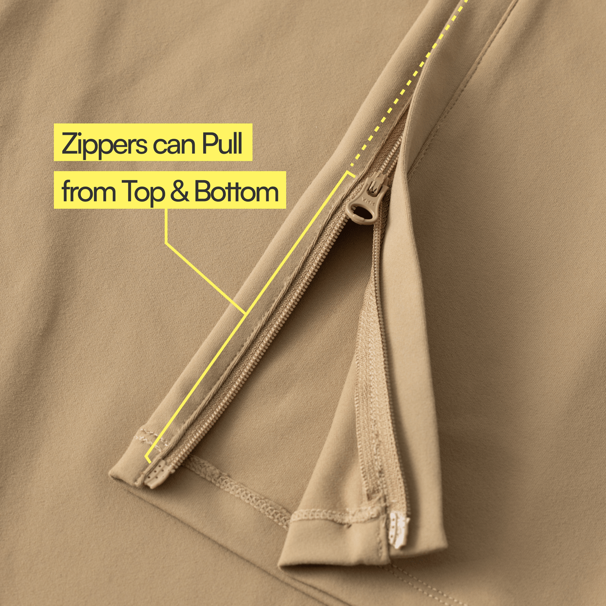Everyday Side-Zip Pants for Men from Joe & Bella