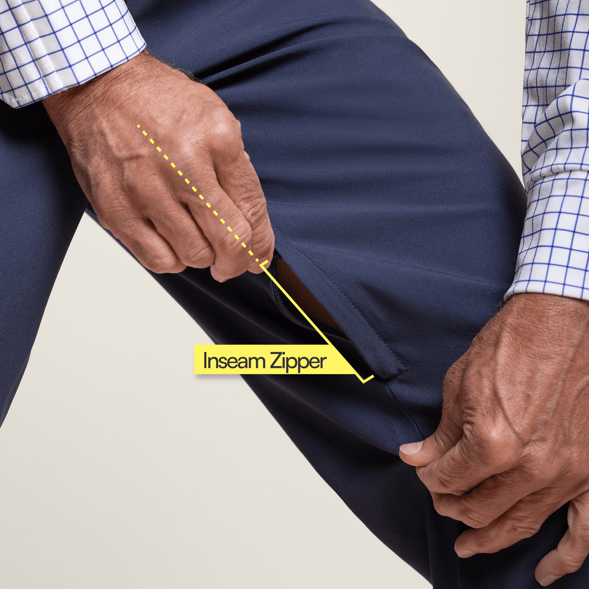 CareZips® Men's Adaptive Pants from Joe & Bella