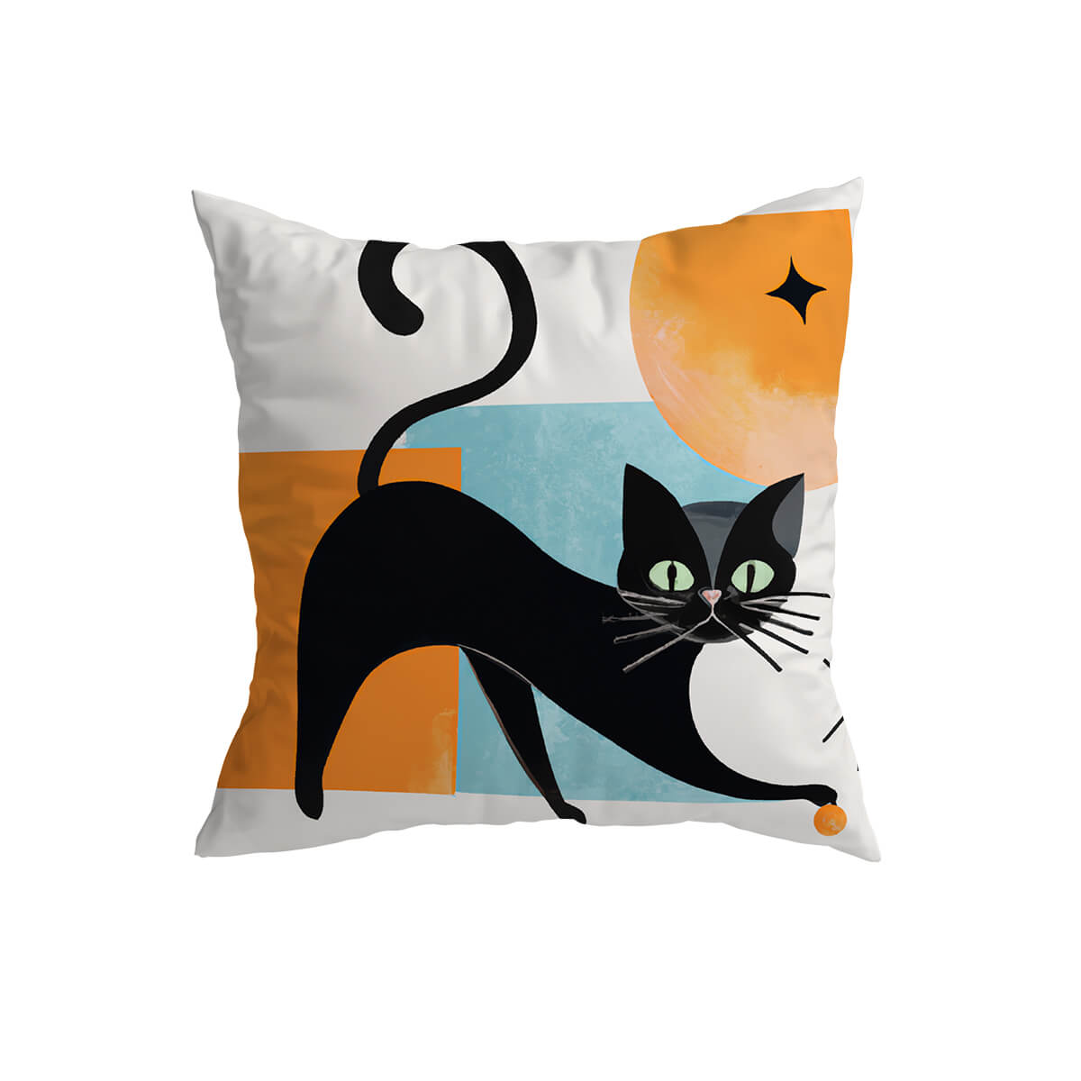 Astronomic Cats Cushion Cover from Moderny