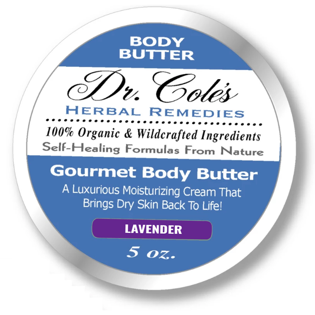 Dr. Cole's Gourmet Body Butter - LAVENDER From Dr. Cole's Herbal Remedies
