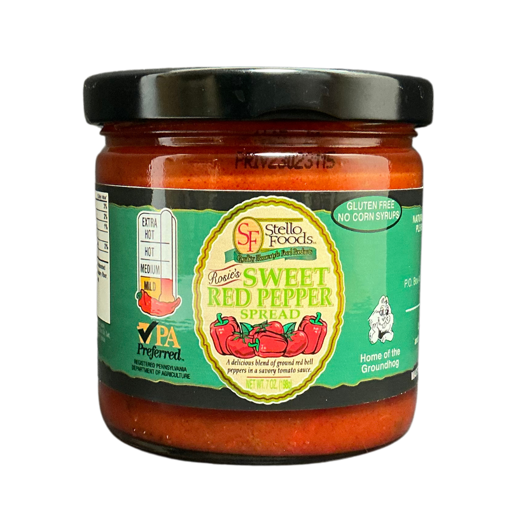 Stello Foods - Rosie's Sweet Pepper Spread 7 oz from Stello Foods