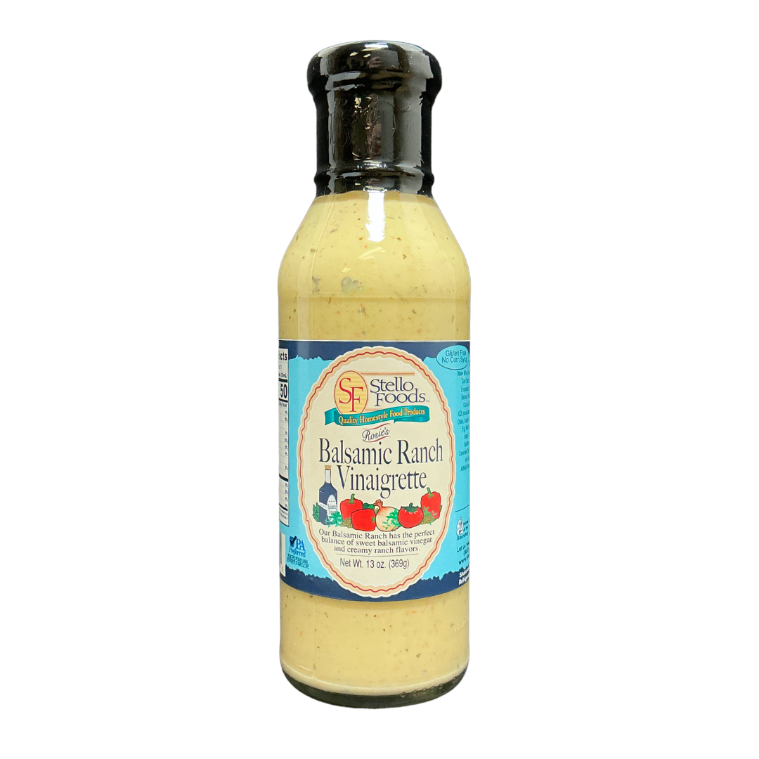 Stello Foods - Rosie's Balsamic Ranch Vinaigrette 13oz from Stello Foods