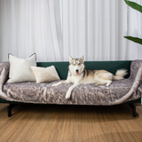 PupProtector™ Luxe Waterproof Bed Runner - Ultra Soft Chinchilla from Paw.com