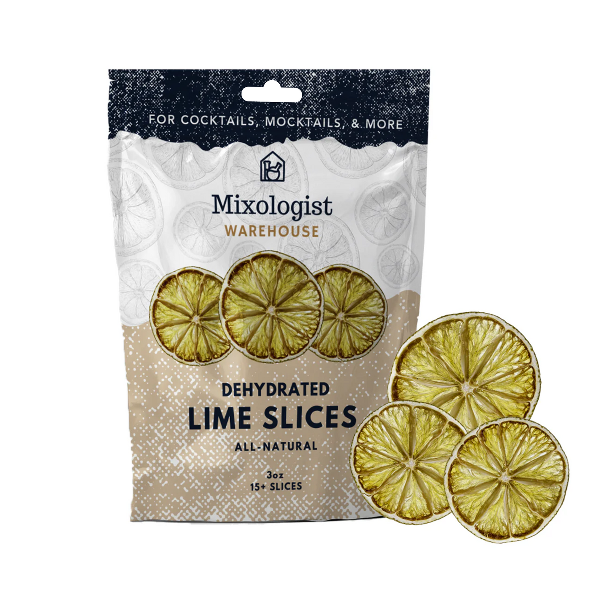 Dehydrated Limes Garnish Pack from Mixologist Warehouse