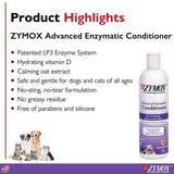 Zymox Advanced Enzymatic Oatmeal Cat & Dog Conditioner from HardyPaw