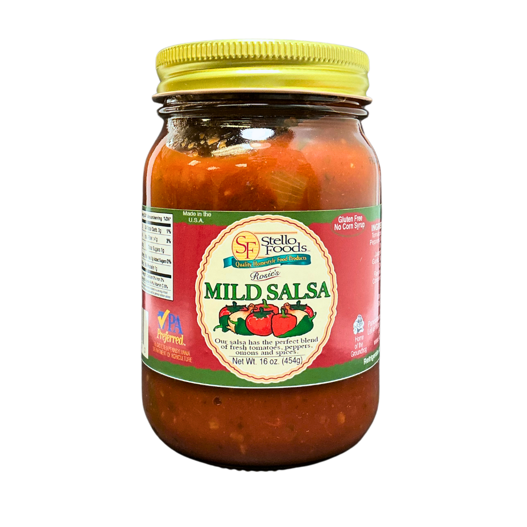 Stello Foods - Rosie's Mild Salsa 16 oz from Stello Foods