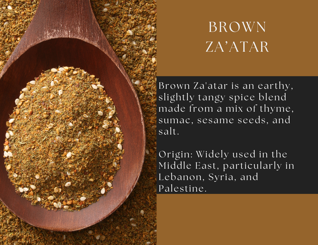 Brown Za’atar from Spice Wheel