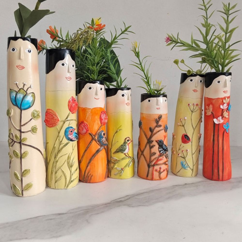 Bohemian Style Family Vases from Moderny