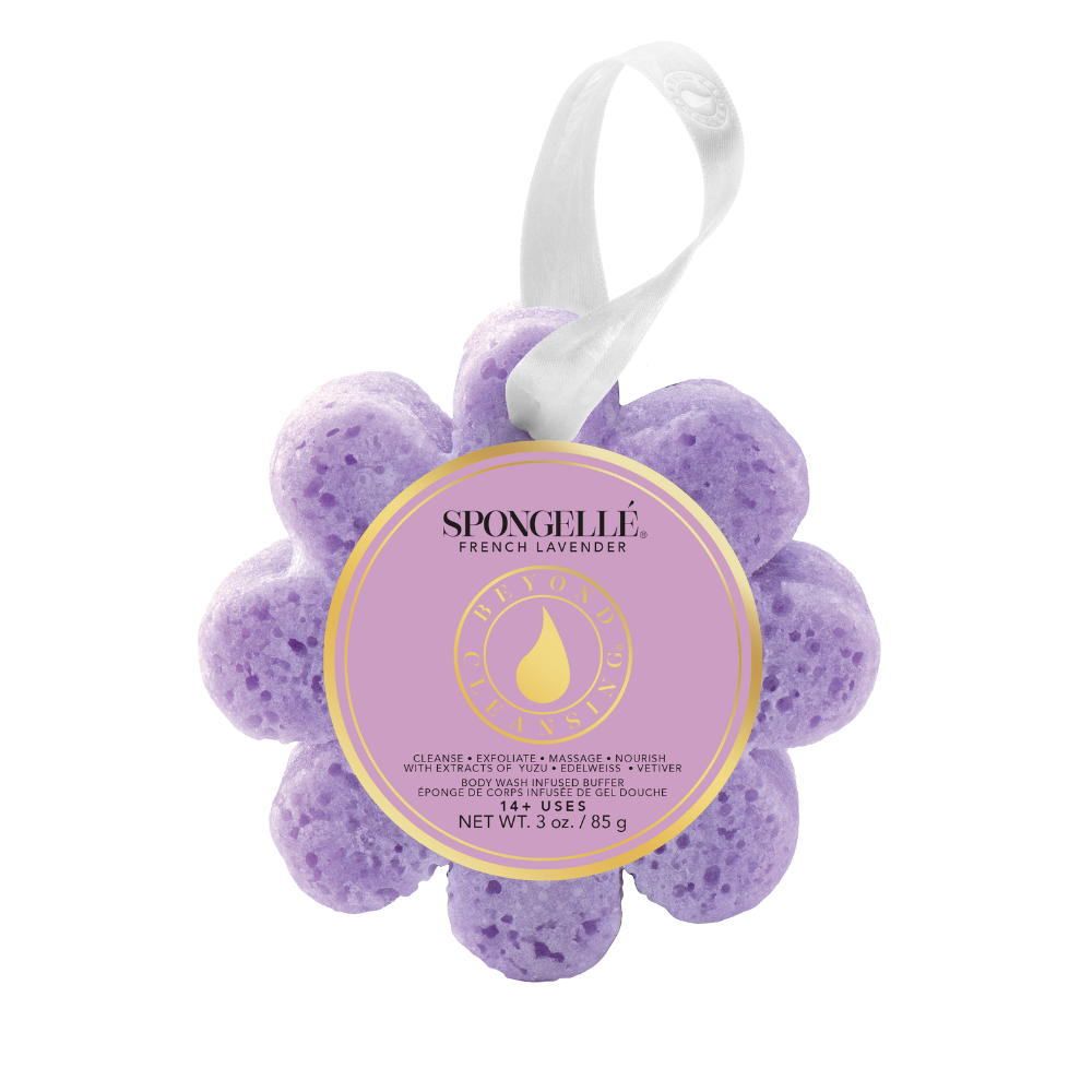 French Lavender Wild Flower Bath Sponge From Spongellé