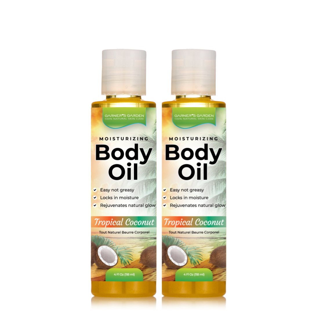 Natural Body Oil - Natural Fragrance from Garner's Garden