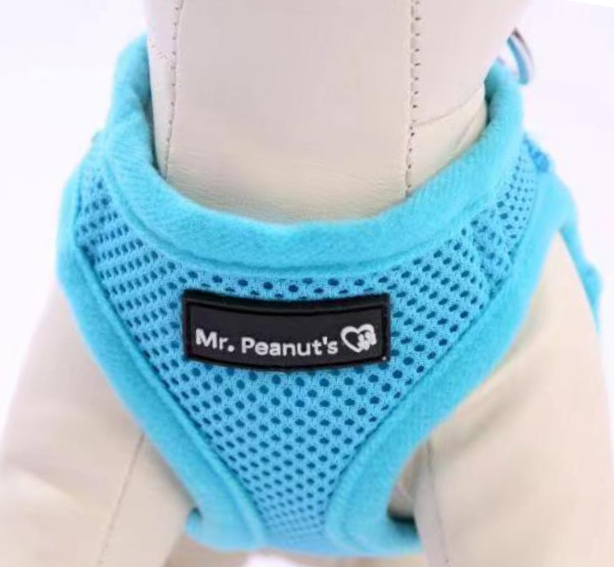 Mr. Peanut's PupTrek Harness and Leash Set,  Small Dog/Cat Soft Mesh Step In Harness Vest from Mr. Peanut's Pet Carriers