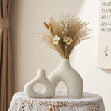 Hollow Ceramic Vase Set from Moderny