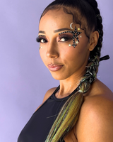 Spellbound - Black Graphic Liner Face Stickers from Lunautics