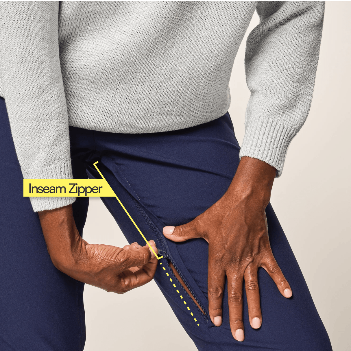 CareZips® Women's Adaptive Pants from Joe & Bella