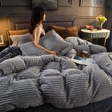 Corduroy Velvet Duvet Cover Set from Moderny