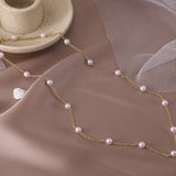 DAINTY PEARL NECKLACE from Ashlen