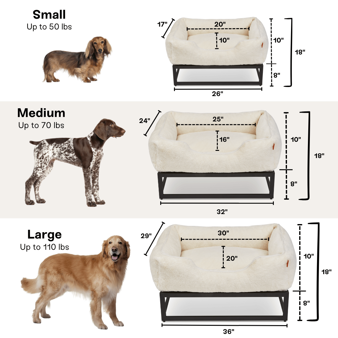 The FÜZI Dog Bed - Faux Fur from FÜZI
